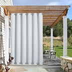 NICETOWN Outdoor Curtain for Patio Waterproof, Energy Smart Thermal Insulated by NICETOWN