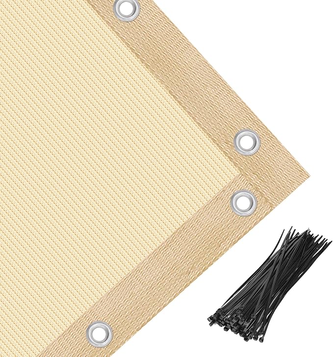 Amagenix 90% Pergola Shade Cover 14' X 15' Sun Shade Cloth - Image 6