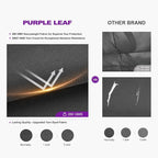PURPLE LEAF Outdoor Pergola 10' X 13' Retractable Canopy Aluminum, Custom Shade - Image 5
