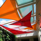 Patio Paradise 27' x 27' x 27' Sun Shade Sail Triangle Canopy Shade Cloth - Image 6
