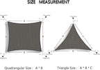Tronssien Rectangle 8'x12' Sun Shade Sail, 95% UV Blockage Canopy Awning - Image 7