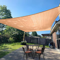 Sun Shade Sail 12'x13' Peach Fuzz Rectangle Custom Size | 95% UV Block by SUNLAX