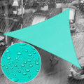 Royal Shade 13' x 17' x 21.4' Turquoise Triangle Waterproof Sun Shade Sail by RoyalShade