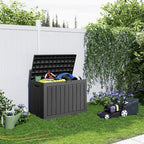 44 Gallon Outdoor Deck Box, Lockable Waterproof Outdoor Storage Boxes - Image 7