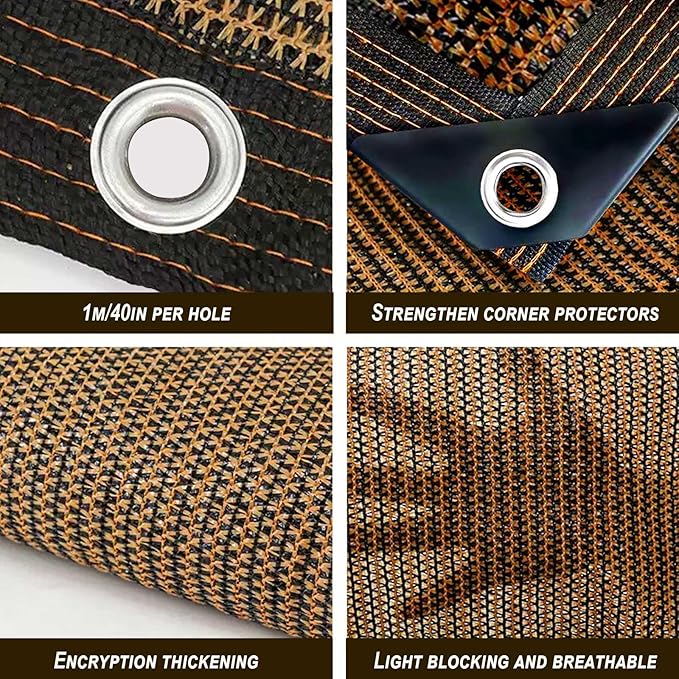 80% Sunblock Shade Cloth Net Resistant - Image 3