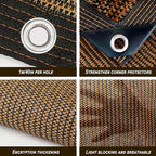 3x16FT 80% Shade Cloth Sun Shade Net - Image 4