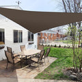 Windscreen4less 10' x 10' x 10' Sun Shade Sail Triangle Outdoor Canopy Cover UV by Windscreen4less