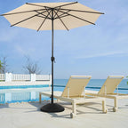 Abba Patio 11FT Lyon Outdoor Patio Umbrella Outdoor Table Umbrella - Image 5