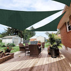 Patio Paradise 20' x 20' x 19'10" Sun Shade Sail Triangle Canopy, Permeable by Patio