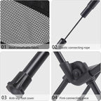 Wind Tour Portable Camping Chair Foldable Outdoor Chair - Image 4