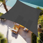 Shade&Beyond 4'x4' Sun Shade Sail Canopy Rectangle, UV Block Breathable Curved by ShadeBeyond