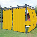 Easy-Going Outdoor Patio Curtains 2 Panels, 54x120 inch, Porch and Pergola by Easy-Going