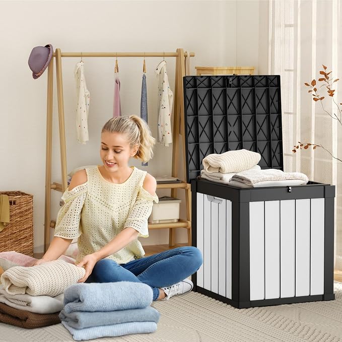 ROJIK Outdoor Storage Housing Deck Box - Image 7