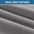 H.VERSAILTEX Linen Look Outdoor Curtains - Image 2