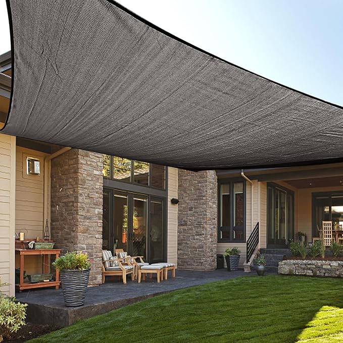 LOVE STORY Custom Size 6' x 7' Sun Shade Sail by LOVESTORY