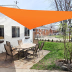 Windscreen4less 16' x 16' x 16' Sun Shade Sail Triangle Outdoor Canopy Cover UV - Image 6
