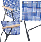 Garden Elements Folding Patio & Lawn Chairs – Steel Frame - Image 5