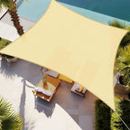 Shade&Beyond 7'x10' Sun Shade Sail Canopy Rectangle, UV Block Breathable Curved by ShadeBeyond