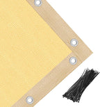 Amagenix 90% Shade Fabric 13'X 13' Sand Sun Shade Cloth - Image 5