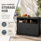 VINGLI Weatherproof Outdoor Storage Cabinet | Outdoor Cabinet - Image 4