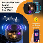 Patio Gazebo 8'x8' with LED Lights & Bluetooth Speaker, Heavy Duty Outdoor - Image 4