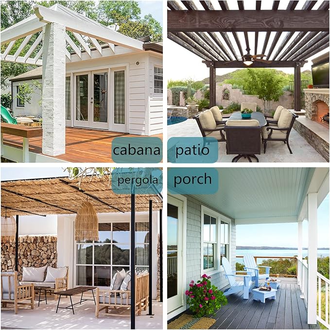 BONZER Extra Wide Waterproof Outdoor Curtains - Image 8