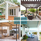 BONZER Wide Outdoor Waterproof Curtains - Image 8