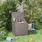 ROJIK 32 Gallon Outdoor Storage Housing Deck Box, Waterproof Patio Furniture - Image 6