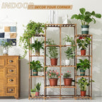 Tall Shelf for Multiple Plants Indoor Outdoor 14 Tiers 16 Pot Holder Large Rack - Image 5