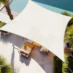 Shade&Beyond 7'x17' Sun Shade Sail Canopy Rectangle, UV Block Breathable Curved by ShadeBeyond