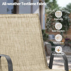 Patio Chairs Set of 8 - Image 7