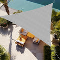 Shade&Beyond Custom Sun Shade Sail 13'x15'x19.8' Triangle Sun Sail Shades Patio by ShadeBeyond