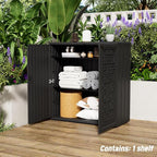 Mrosaa Indoor Outdoor Storage Cabinet Waterproof - Image 3
