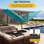 10x10FT Cantilever Outdoor Umbrella - Image 5