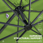 PURPLE LEAF Patio Umbrella 10' x 13' Built - Image 5
