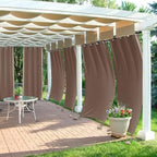 RYB HOME Outdoor Curtains for Patio Waterproof, Windproof - Image 5
