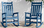 SERWALL Outdoor Rocking Chair Set of 2, Oversized Rocker by SERWALL