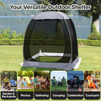 Alvantor Pop Up Screen House Tent, Instant Outdoor Gazebo - Image 7