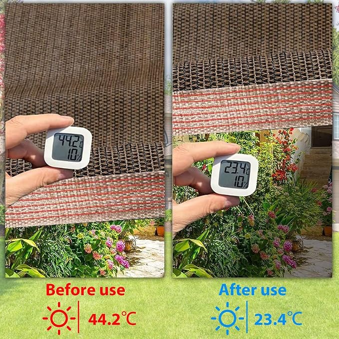 90% Shade Cloth Sun Shade Fabric Privacy Screen Shade Cover - Image 4