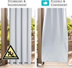 RYB HOME Extra Wide Outdoor Curtains - Image 4