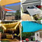Sun Shade Sail 7'x20' Terra Red Rectangle Custom Size | 95% UV Block, Cooling - Image 7