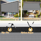 Shade&Beyond Customized Size 22' X 24' Shade Cloth - Image 4