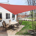 Windscreen4less 8' x 8' x 8' Sun Shade Sail Triangle Outdoor Canopy Cover UV by Windscreen4less