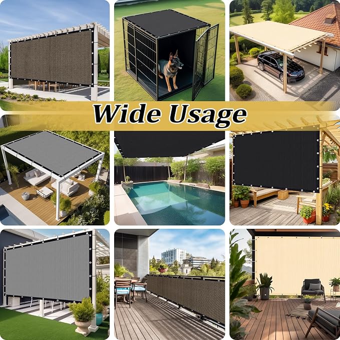 Shade&Beyond Customized Size 4' X 23' Shade Cloth - Image 6