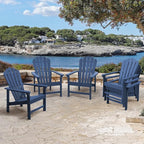Oversized Stackable Adirondack Chair, HDPE All-Weather Fire Pit Chair | - Image 8