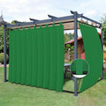 Easy-Going Outdoor Patio Curtains 2 Panels, 110x108 inch, Porch and Pergola by Easy-Going
