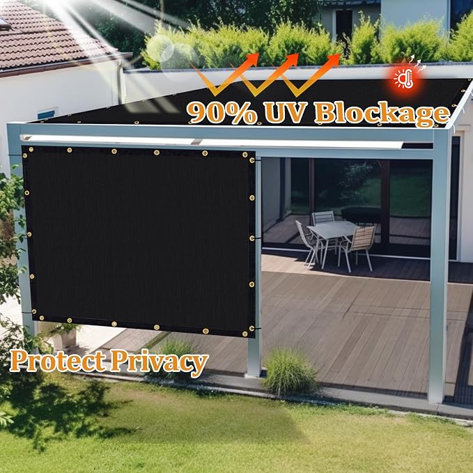 Shade&Beyond Customized Size 6' X 10' Shade Cloth - Image 5