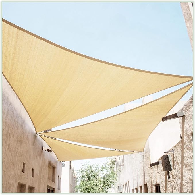 ColourTree CTSLT Custom Size Order to Make 21' x 21' x 29.7' Beige Right by ColourTree