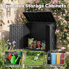 LHBcraft Waterproof Outdoor Storage Box 36 Cu Ft - Image 5