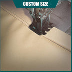 Royal Shade 12' x 23' x 25.9' Beige Triangle Waterproof Sun Shade Sail Order to - Image 5